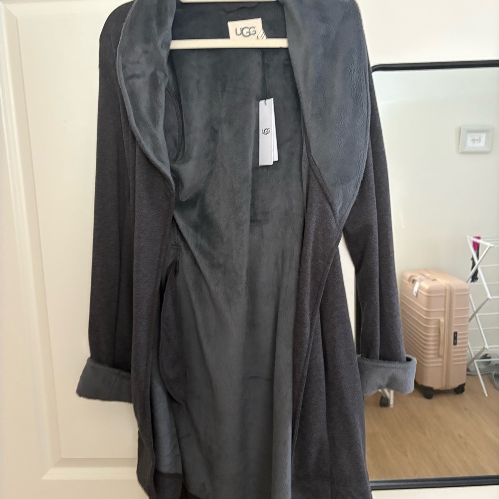 UGG Charcoal Lounge Robe
